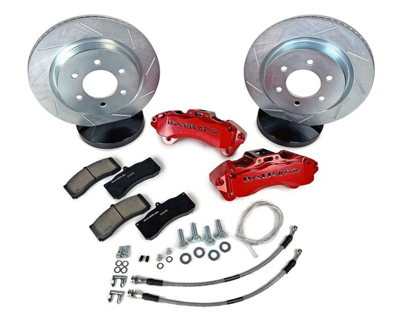 Baer Brakes 22-25 Toyota Tundra 13.5in 6T Front SZ Brake Kit - Monster Green