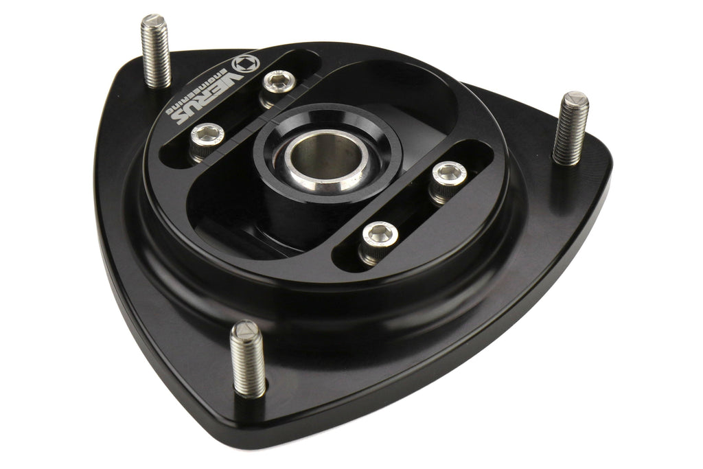 Verus Engineering Front Camber Plate Kit Black - 2013-2021 Scion FRS / Subaru BRZ / Toyota 86