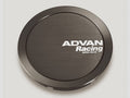 Advan Racing Center Cap 63MM Full Flat Type Dark Bronze Finish w/White Letters - Universal