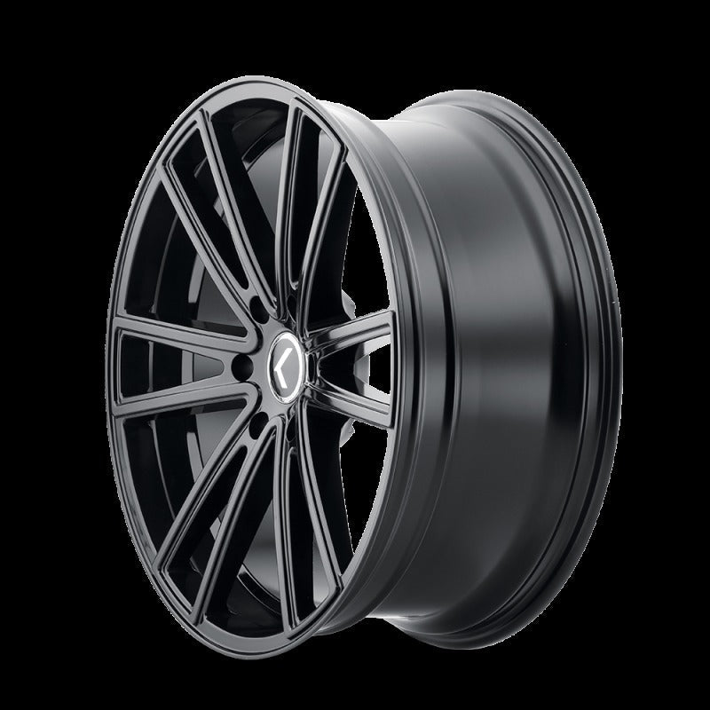 Kraze KR190 Lusso 22x9.5 6x139.7 +30 Offset Gloss Black Wheel