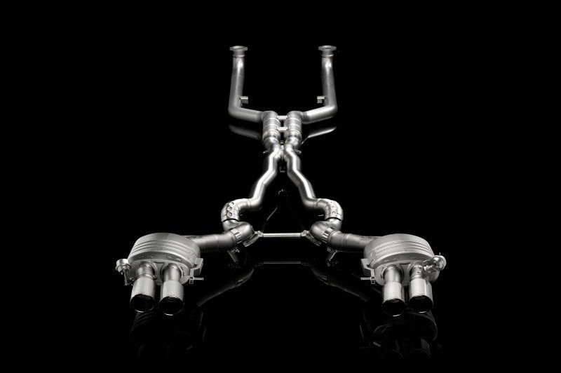Akrapovic Evolution Line Cat Back Titanium (Requires Tips) for 2012-2017 BMW M6 (F12 F13) - ME-BM/T/5