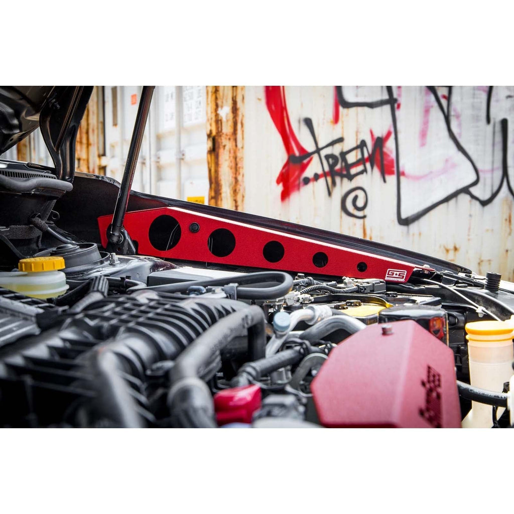 GrimmSpeed Fender Shrouds Red - 2015-2021 Subaru WRX / STI