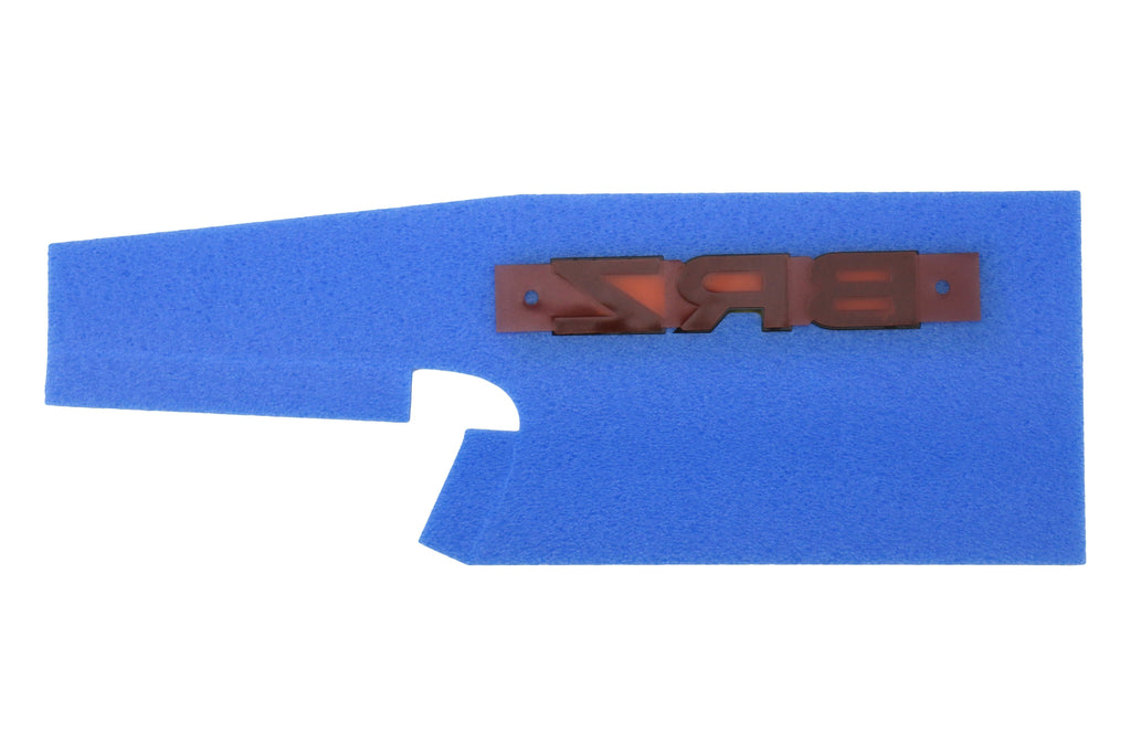 Subaru Hyperblue Series Black BRZ Trunk Emblem - 2013-2020 Subaru BRZ