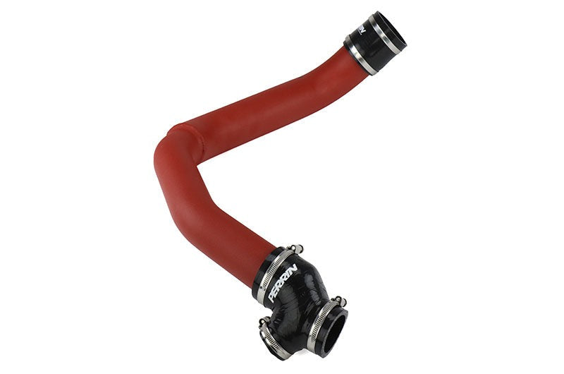 PERRIN High Flow Aluminum Charge Pipe (Red) - 2015-2021 Subaru WRX