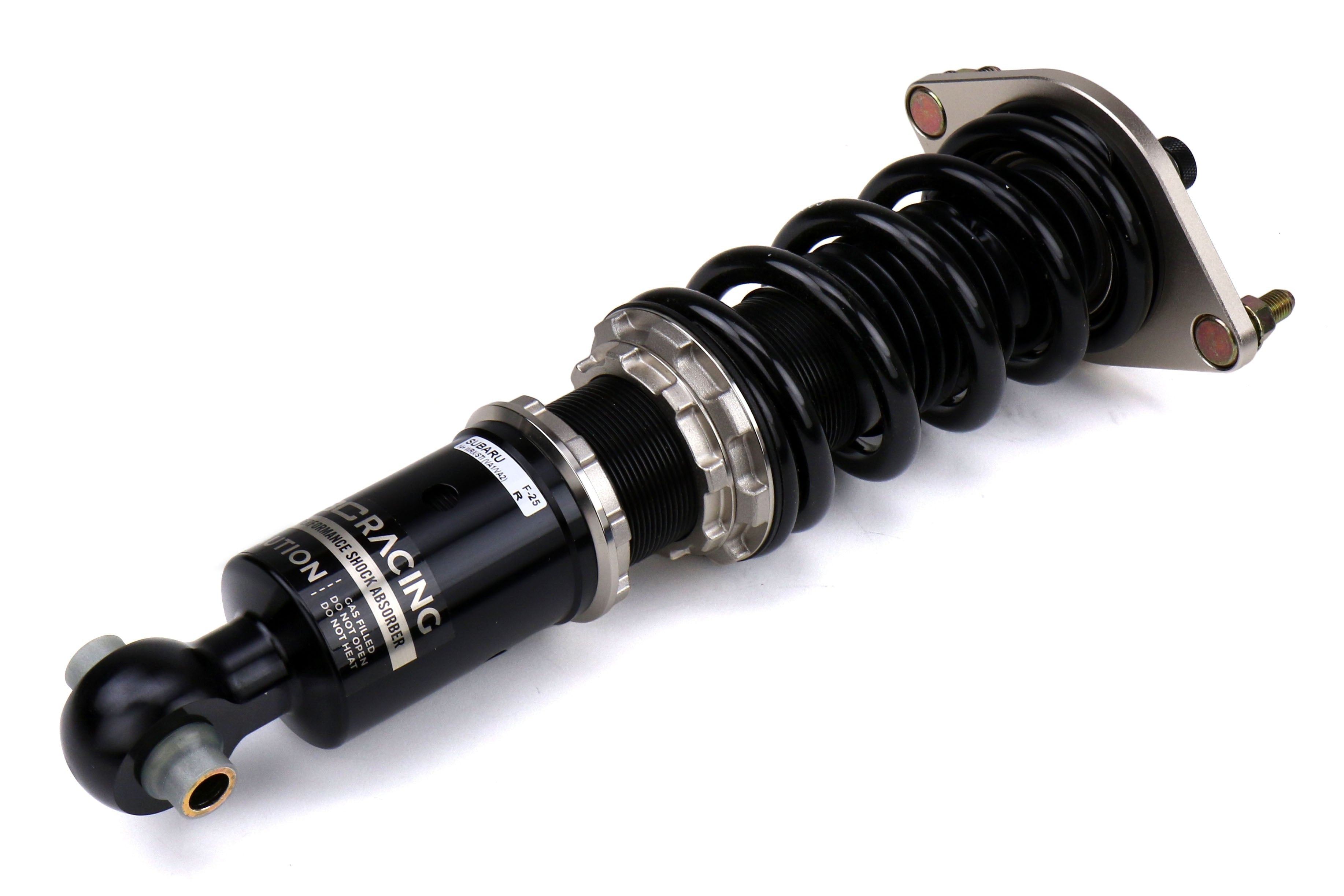 BC Racing BR Coilovers Extreme Low 9k Front / 9k Rear - 2015-2021 Subaru WRX / STI