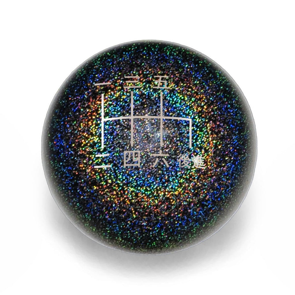 Billetworkz Weighted Shift Knob - 6 Speed Japanese Engraving - Subaru STI