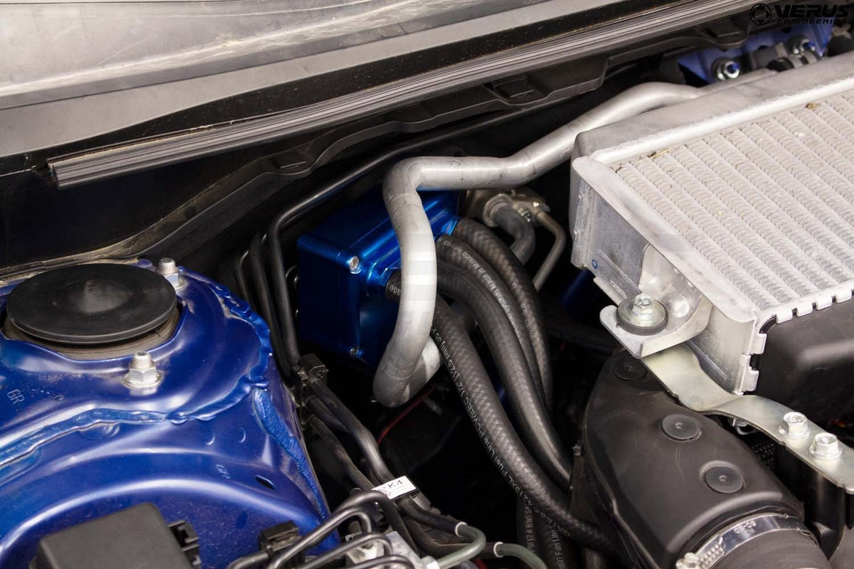 Verus Air Oil Separator (AOS) - Red - 2022-2024 Subaru WRX (VB)