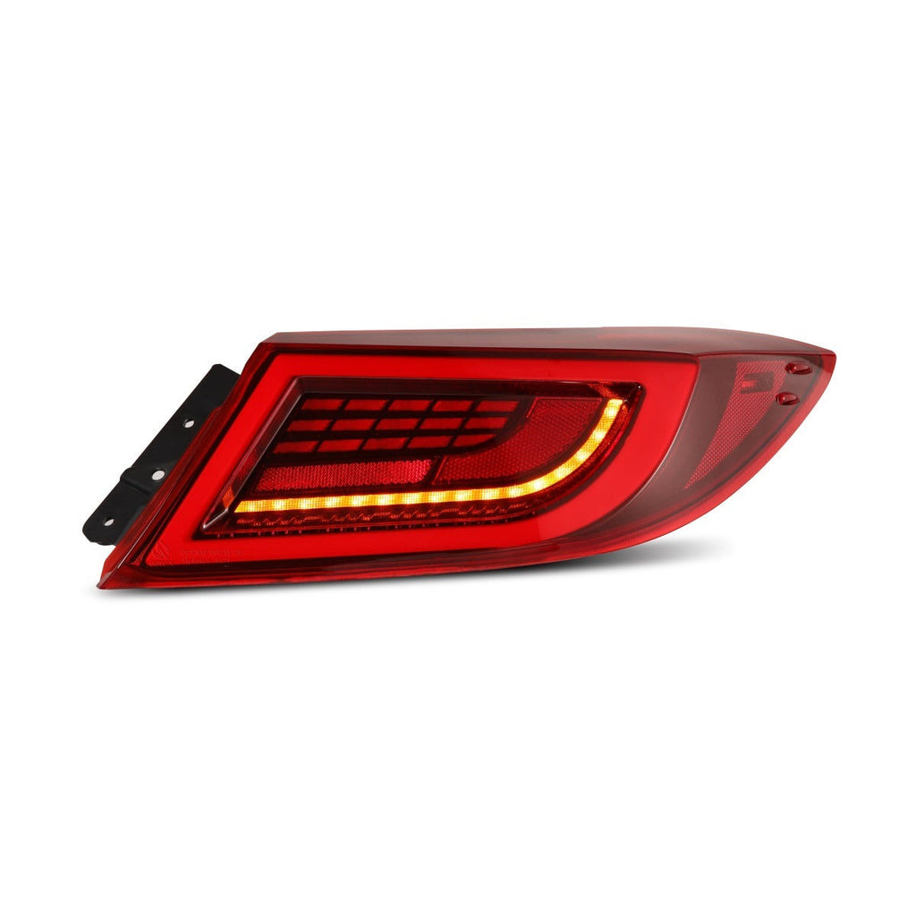 AlphaRex LUXX-Series LED Tail Lights - Vivid Red - 2022-2024 Toyota GR86 / Subaru BRZ