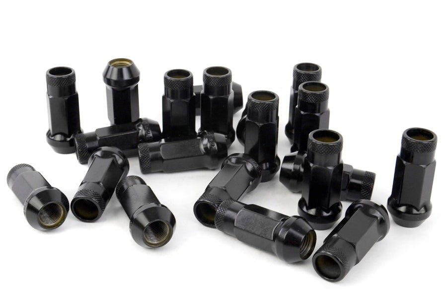 Wheel Mate Muteki SR48 Open End Lug Nuts - Black 12x1.50 48mm