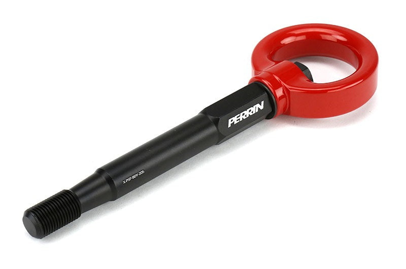 PERRIN Front Tow Hook (Red) - 2018-2021 Subaru WRX / STI / 2013-2016 Scion FR-S / 2013-2020 Subaru BRZ / 2017-2020 Toyota 86