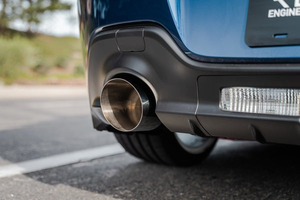 Remark Axle Back Exhaust w/ Stainless Steel Single Wall Tip - 2022-2026 Toyota GR86 / Subaru BRZ
