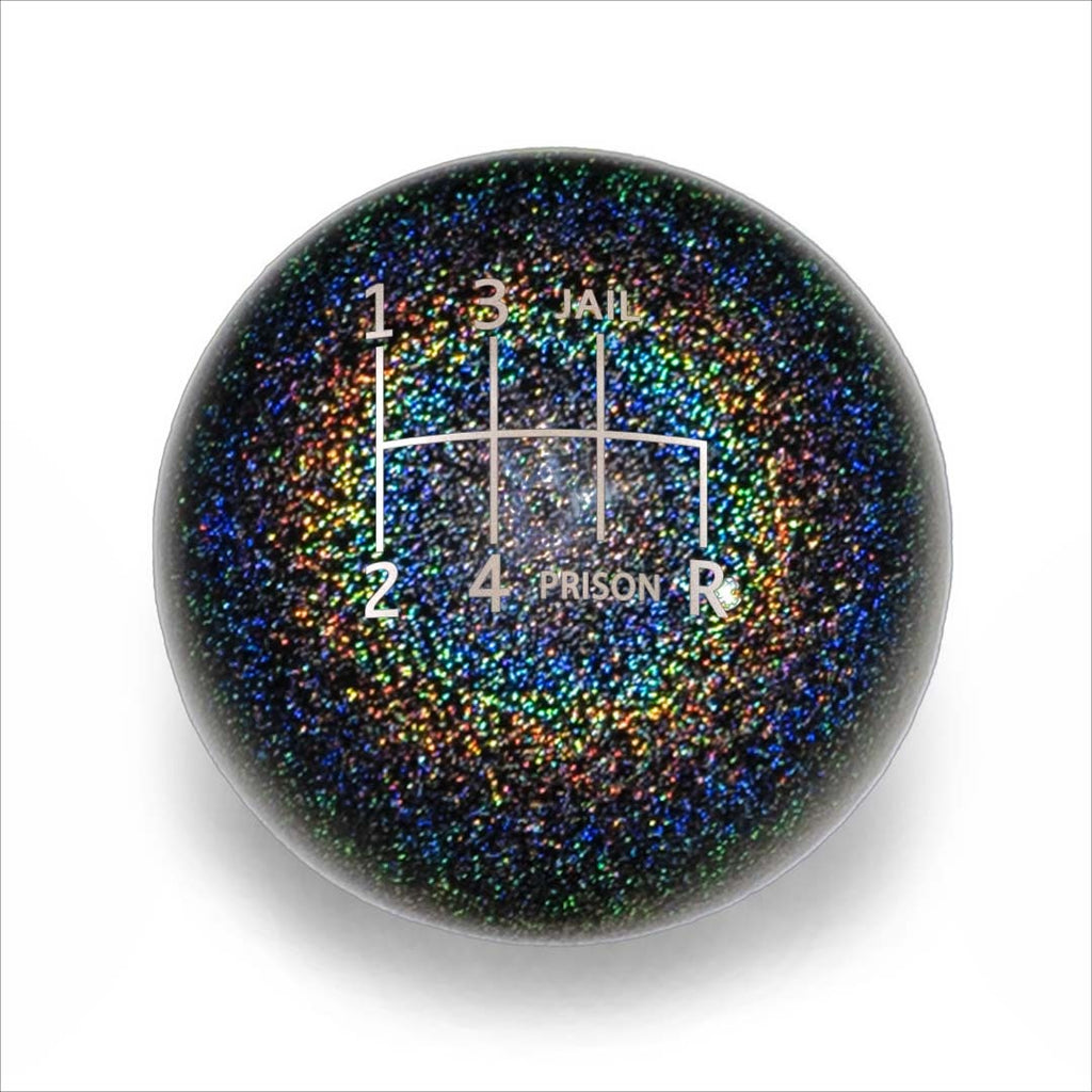 Billetworkz Weighted Shift Knob - 6 Speed Jail-Prison Engraving for Subaru