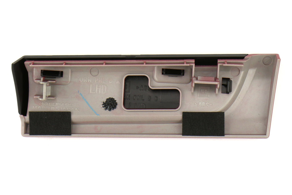 Subaru Piano Black with Red Dash Trim (Driver Side) - 2015-2021 Subaru WRX / STI / 2016-2017 Crosstrek / 2014-2018 Forester