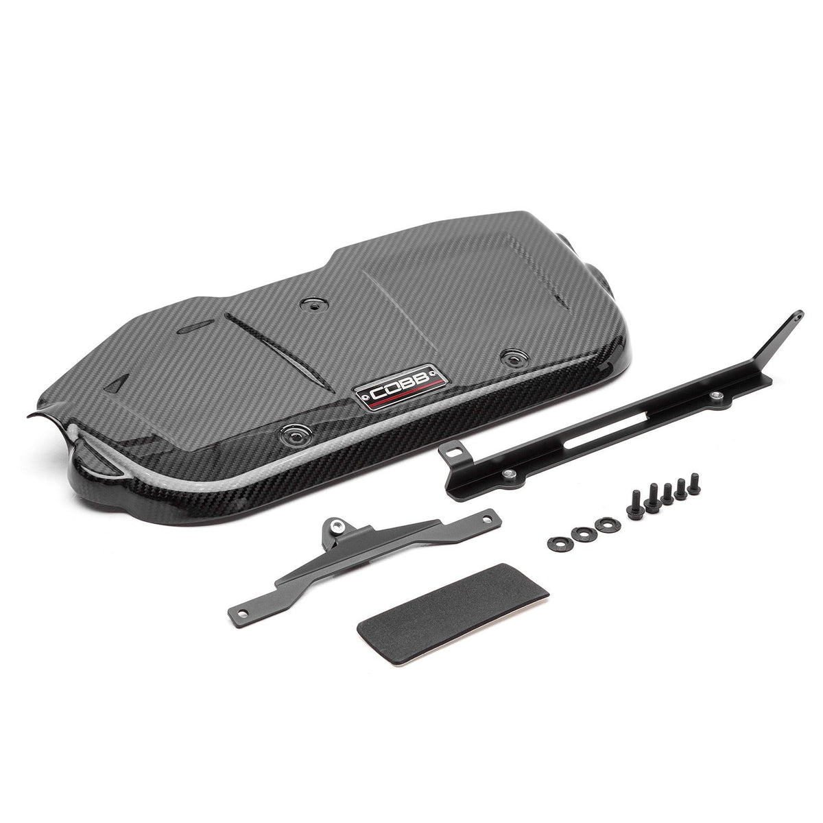 Cobb Redline Carbon Fiber Engine Cover - Gloss Finish - 2015-2021 Subaru WRX