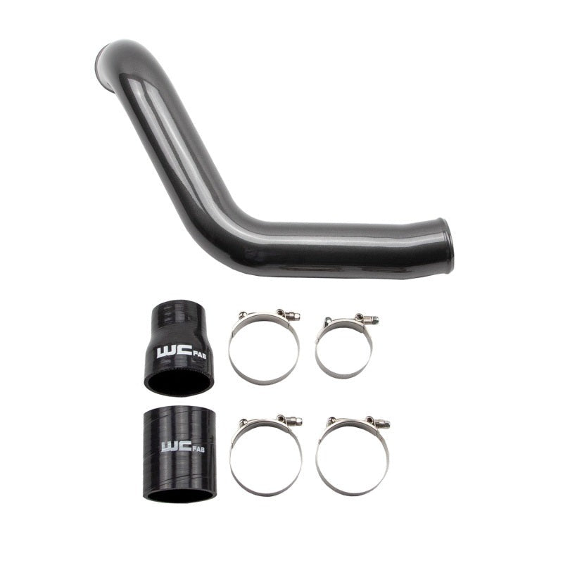 Wehrli 04.5-05 GM Duramax LLY Passenger Side 3in Intercooler Pipe - Deore Gold