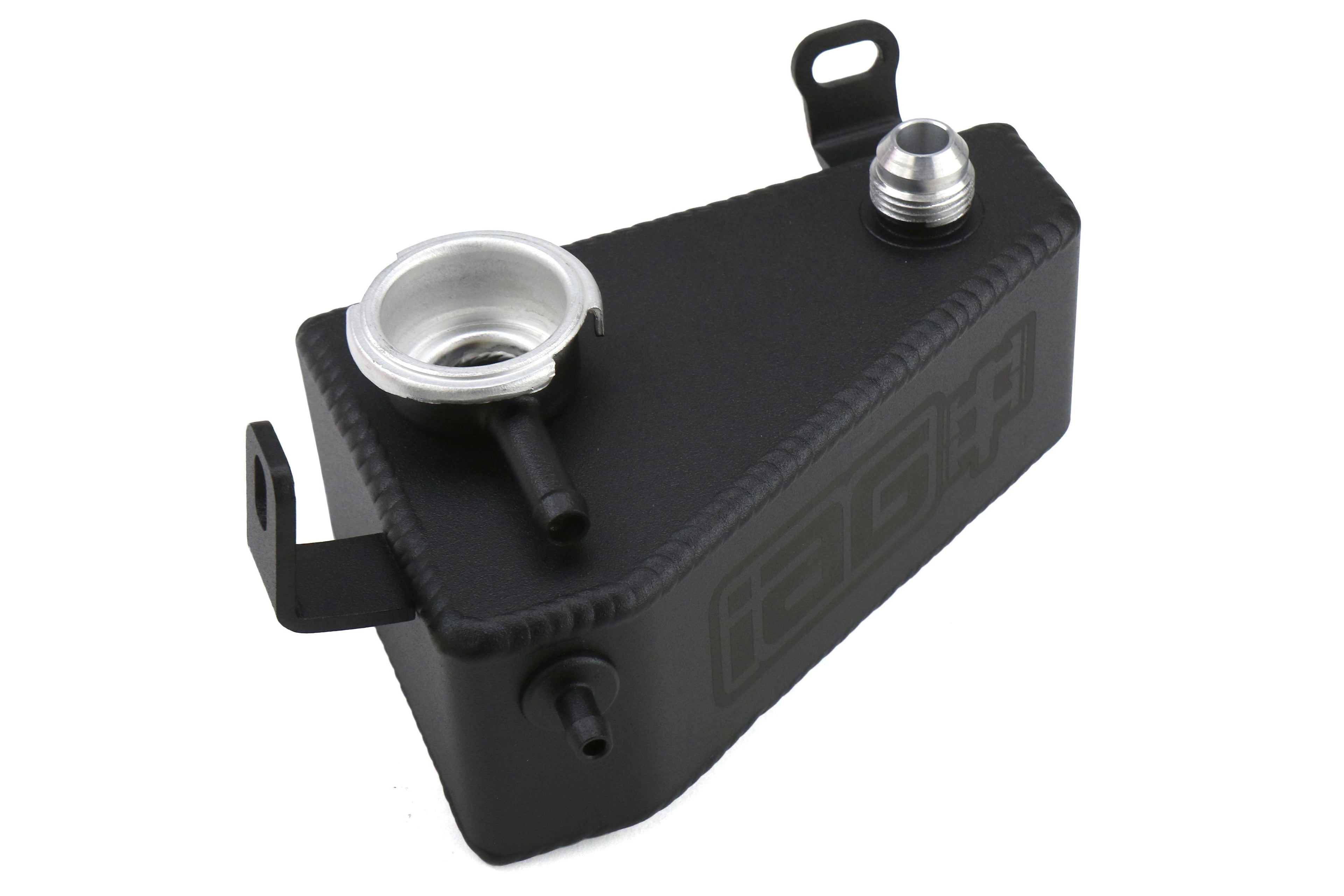IAG Coolant Expansion Tank Black - 2002-2007 Subaru WRX / STI