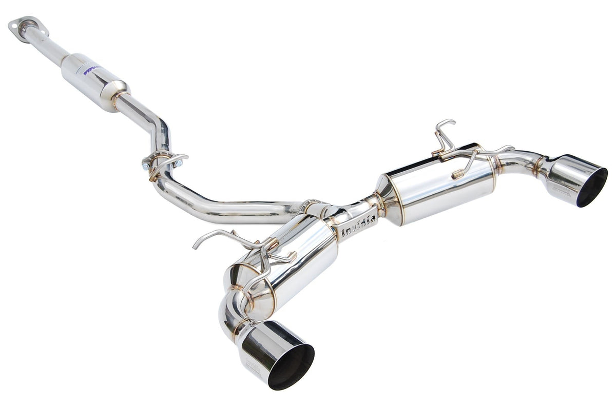 Invidia N2 Cat Back Exhaust - Stainless Steel Tips - 2013-2024 Scion FR-S / Subaru BRZ / Toyota 86