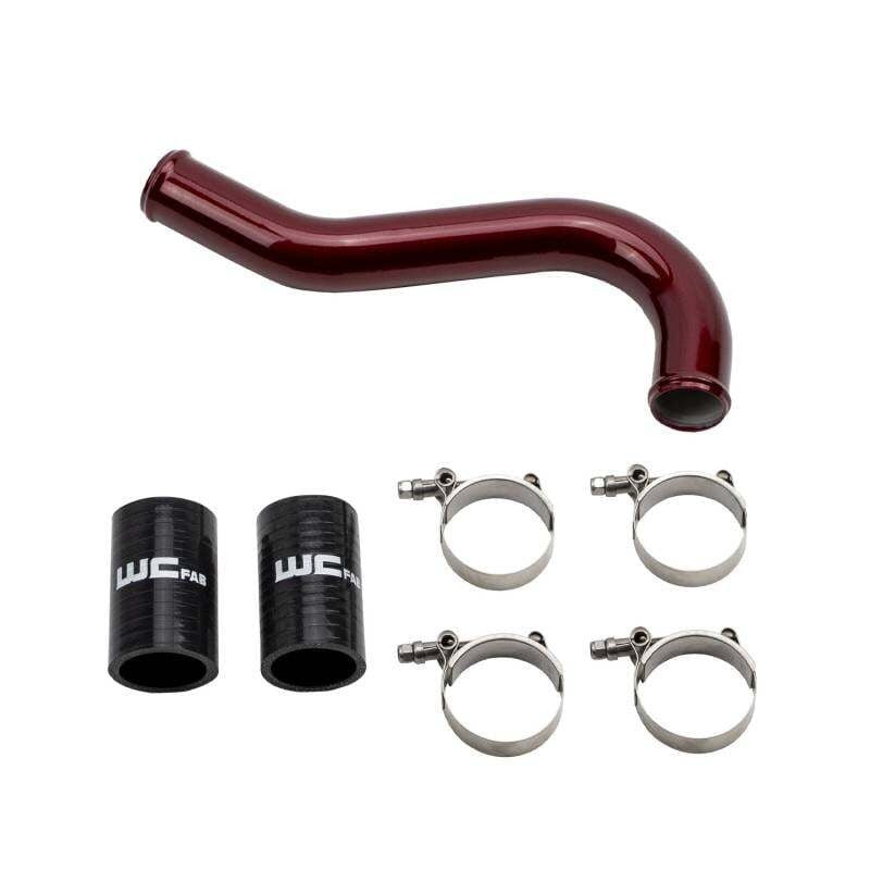 Wehrli 06-10 GM Duramax LBZ/LMM Upper Coolant Pipe - Sparkle Granny Smith