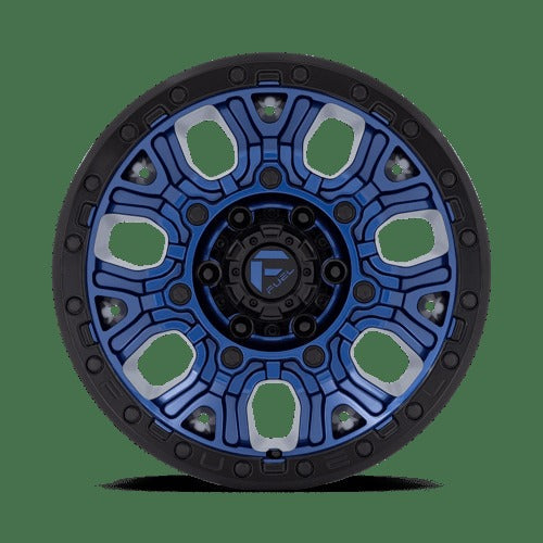 D827 17X9 6X5.5 DK-BLUE BLK-RG 1MM