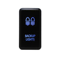 Toyota Tall & Skinny OEM Style "Back Up" Switch Blue