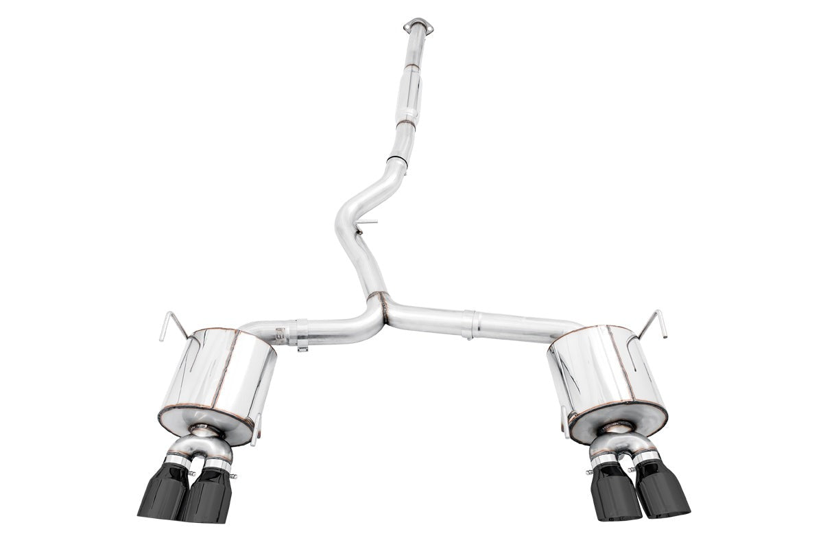 AWE Touring Edition Cat-Back Exhaust (Diamond Black Tips) - 2011-2021 Subaru WRX / STI