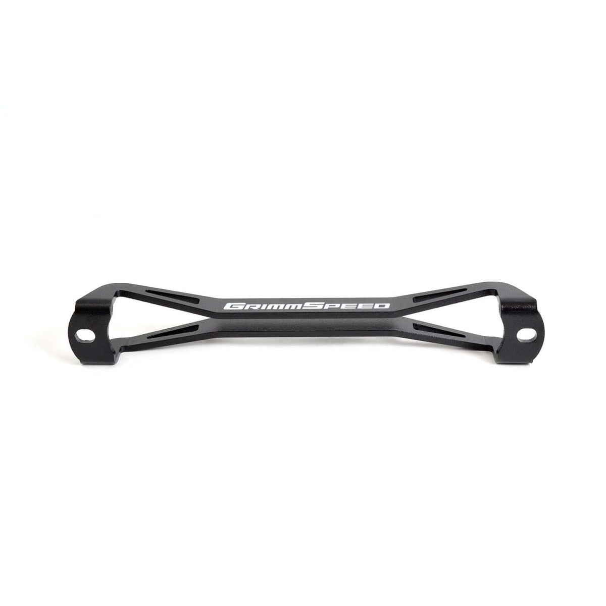 GrimmSpeed Lightweight Battery Tie Down Black - Subaru Models (inc. 2002+ WRX/STI)