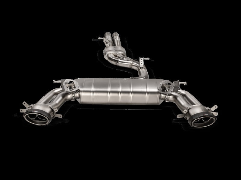 Akrapovic Evolution Line Catback Titanium: Req. P-HF1636 control kit for 2025+ Audi RS3 Sedan (8Y FL) - S-AU/TI/28H