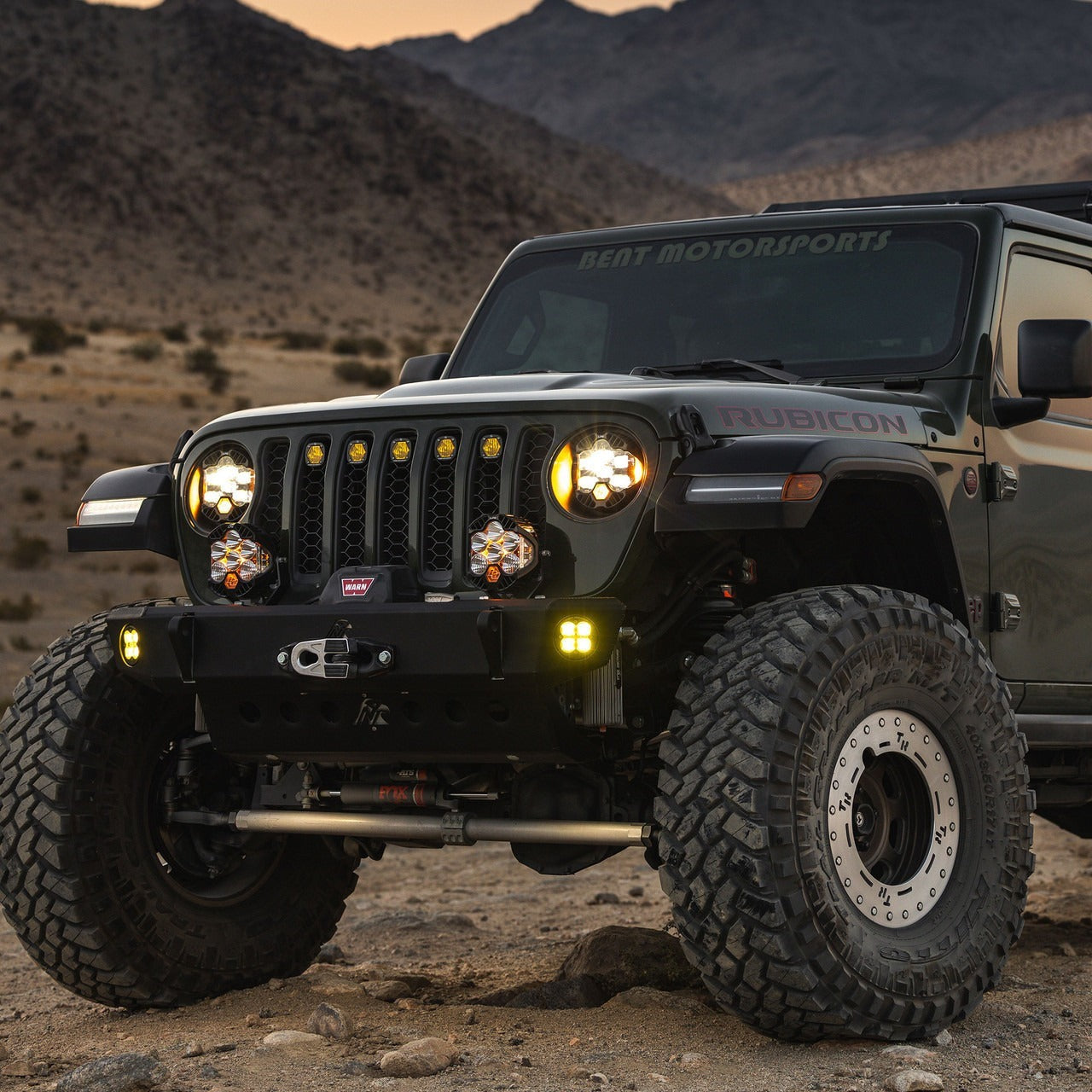 Baja Designs DOT LP6 LED Headlight Kit - Jeep 2018-2025 Wrangler JL; 2020-2025 Gladiator JT