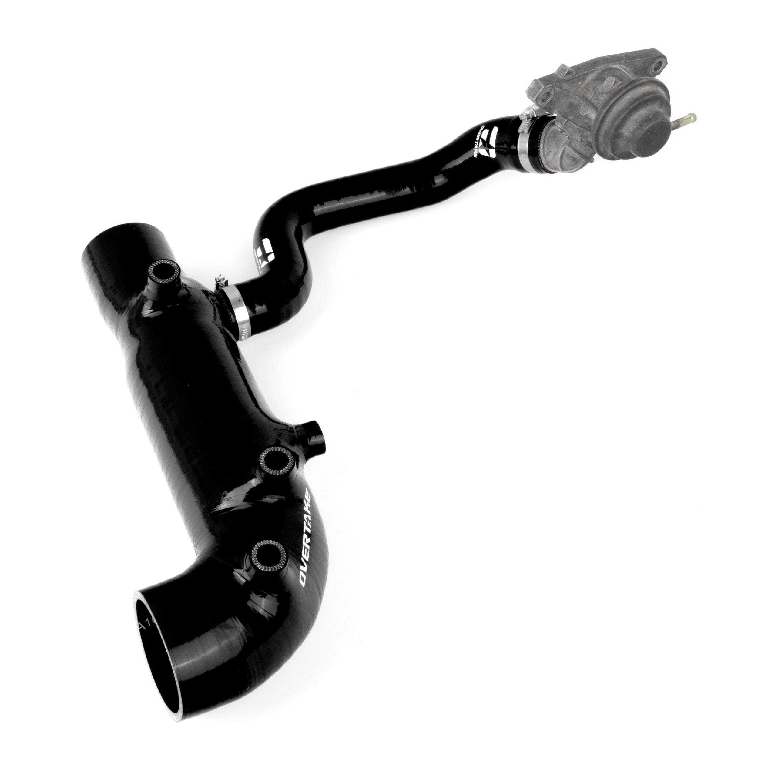 Overtake Bypass Valve Recirculation Hose (Black) - 2002-2007 Subaru WRX, 2004-2021 STI