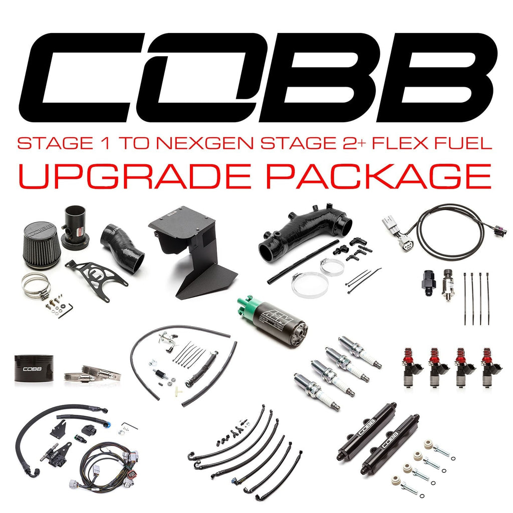 COBB Subaru Stage 1 to NexGen Stage 2 + Flex Fuel Power Package Upgrade - 2015-2018 Subaru STI