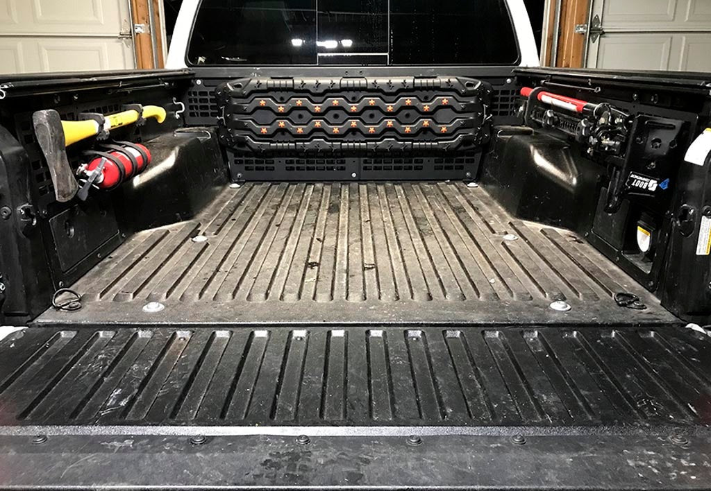 05-23 Toyota Tacoma Side Bed Molle System Fits With BAKflip Cover
