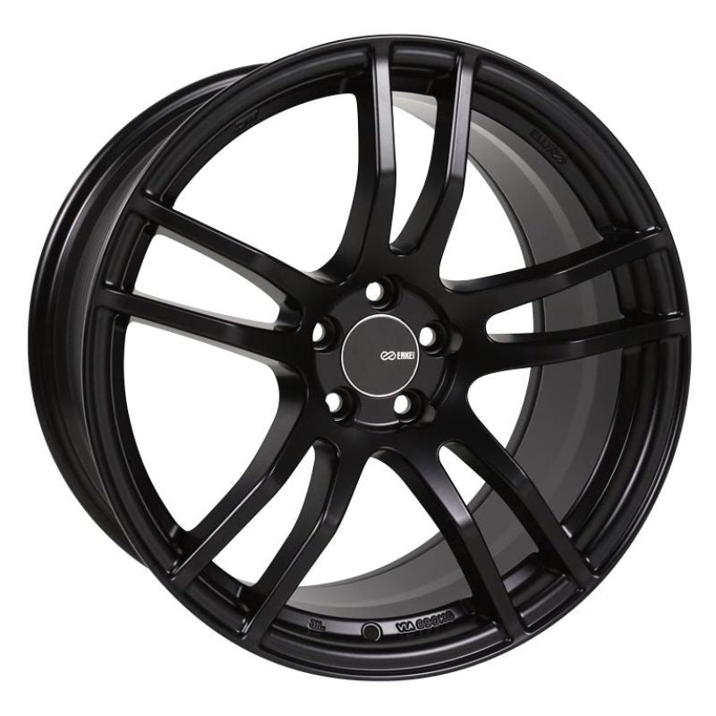 Enkei TX5 17x9 5x114.3 35mm Offset 72.6mm Bore Black - 2005-2007 Subaru STI