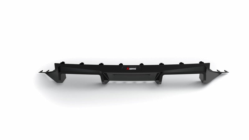 Akrapovic Rear Carbon Fiber Diffuser - Gloss for 2023 BMW M2 (G87) - DI-BM/CA/10/G