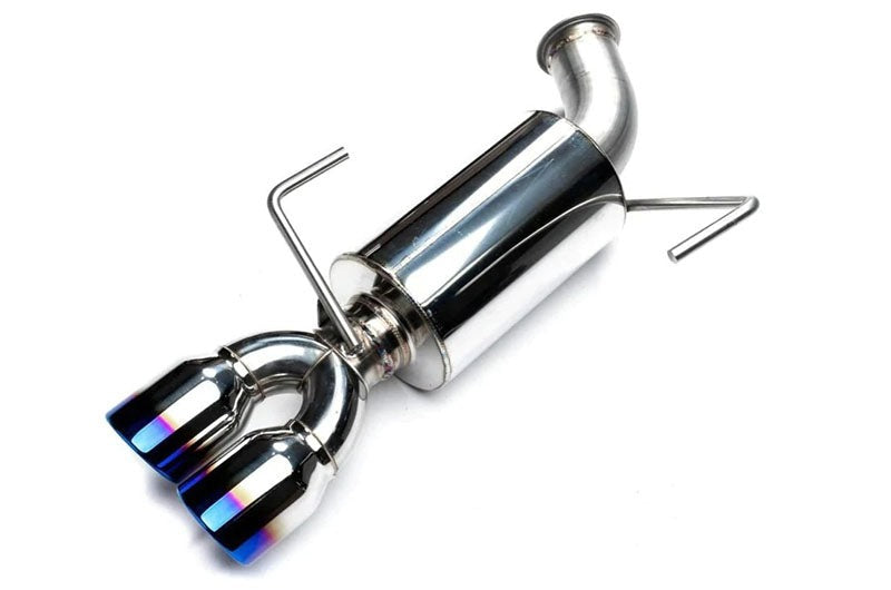 ETS Cat-Back Exhaust System w/ Muffler Non-Resonated Blue Tips - 2022-2024 Subaru WRX