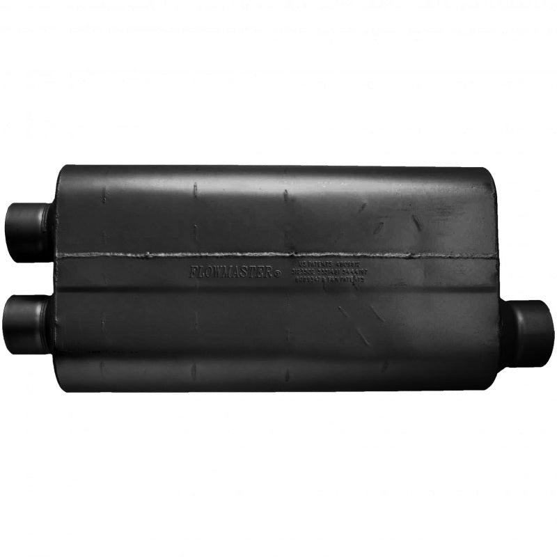 Flowmaster 50 Series Big Block Dual 3-Inch Inlets / 3.5-Inch Offset Outlet Muffler - 530513