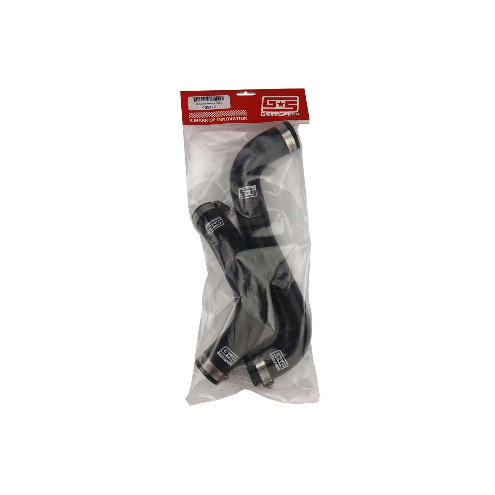 GrimmSpeed Radiator Hose Kit Black - Subaru Models (inc. 2008+ STI / 2008-2014 WRX / 2009-2013 Forester XT)