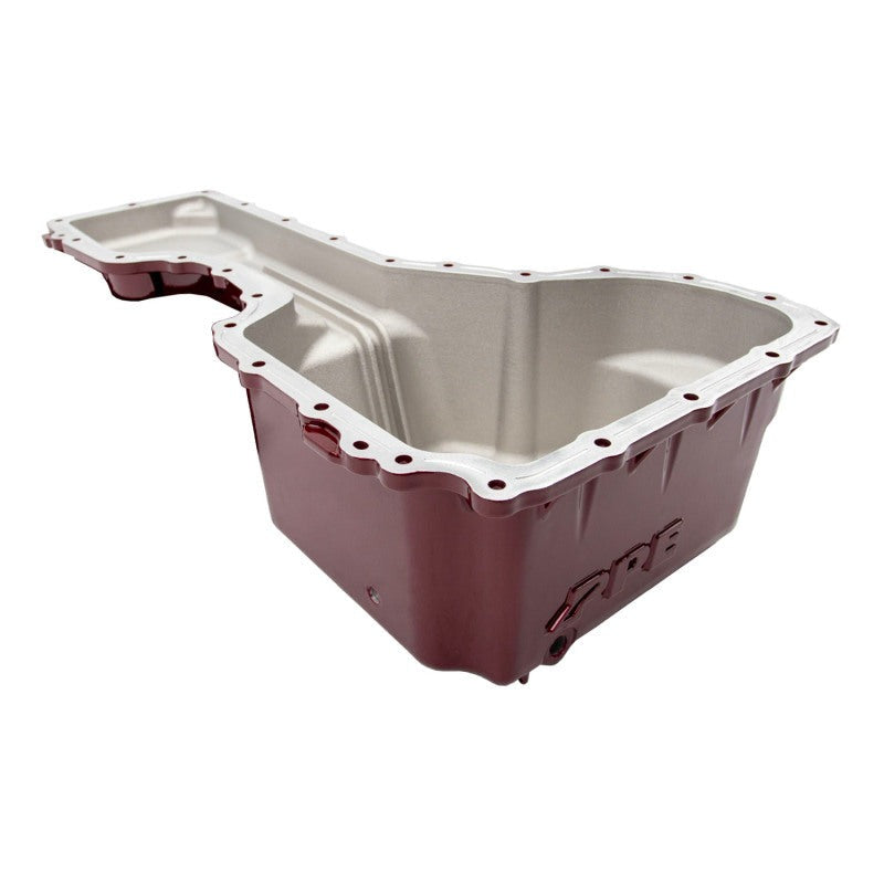 Wehrli 20-26 GM Duramax WCFab X PPE High Capacity Aluminum Oil Pan - Bengal Red