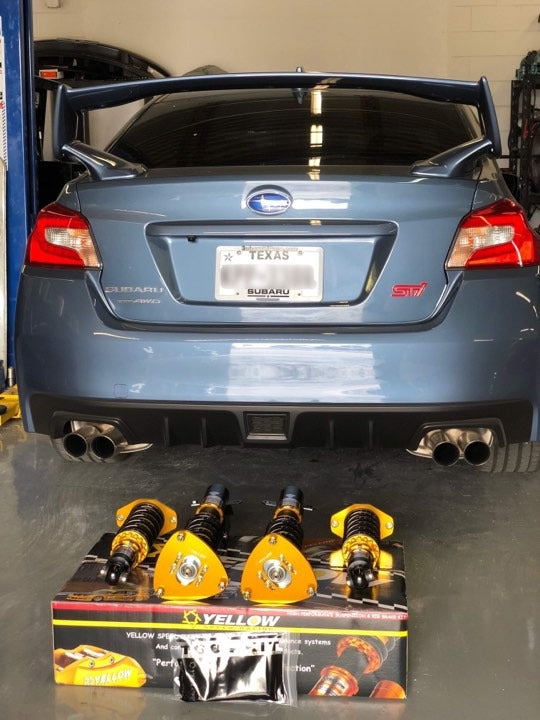 YSR Pro Sport Digressive Series Coilovers - Subaru WRX & STi 2015-2021