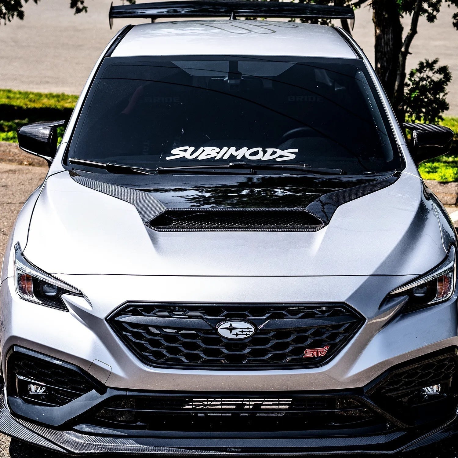 Compressive Tuning Formula Carbon Fiber Hood Scoop - 2022-2026 Subaru WRX