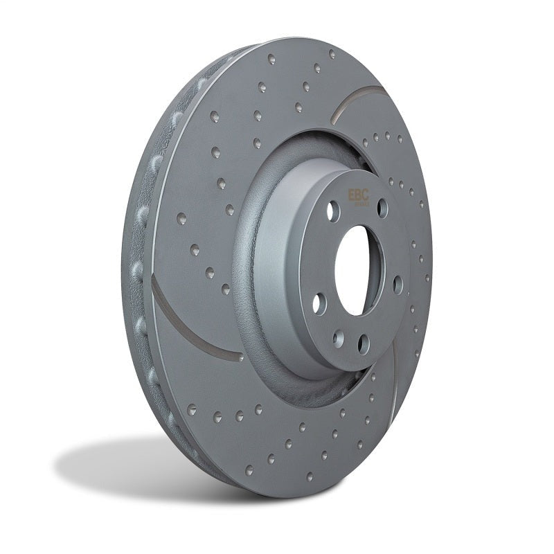 EBC GD Sport Rotor - Rear - 2006-2007 Subaru Impreza WRX 2.5 Turbo