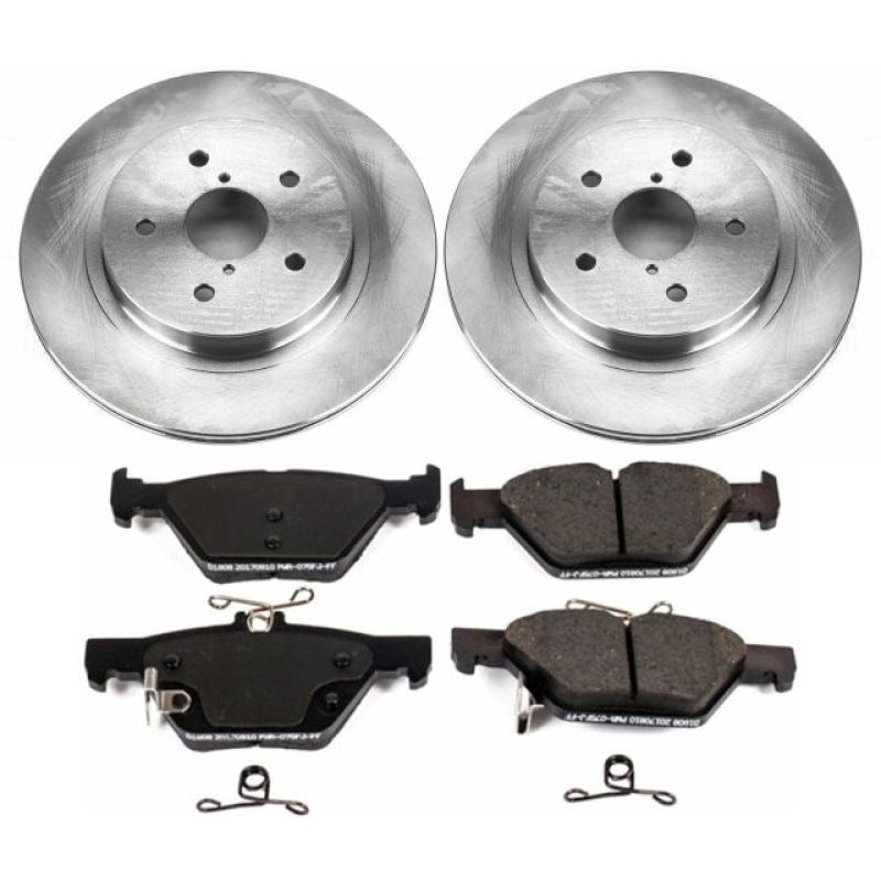 Power Stop Rear Autospecialty Brake Kit - 2015-2018 Subaru Legacy