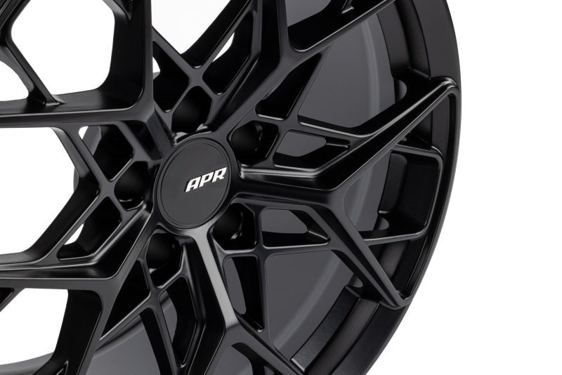 APR A02 Flow Formed 19x8.5 / 5x112 / ET45 / 66.5mm Bore / Satin Black Wheel