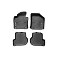 COBB Front and Rear FloorLiner by WeatherTech - Black - 2010-2014 Volkswagen GTI (Oval Floor Retention)