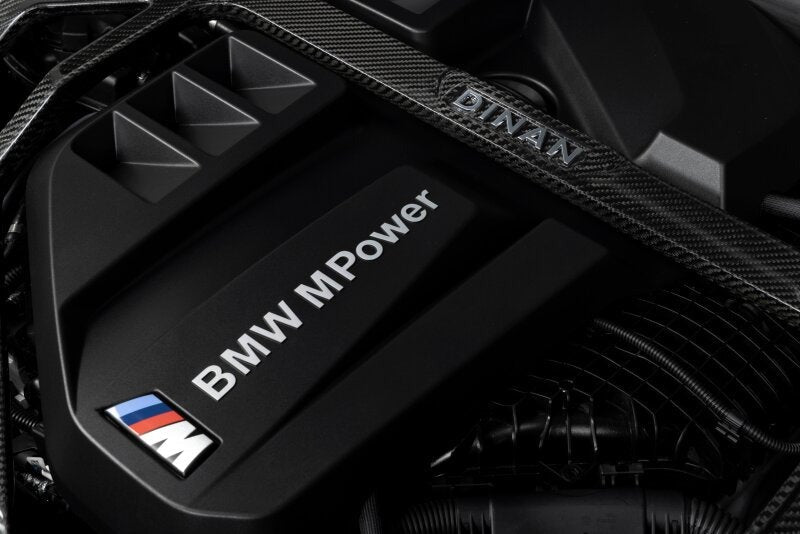Dinan 21-27 BMW M2/M3/M4 (G80/G82/G83/G87) Gloss Carbon Fiber Strut Tower Brace - Front