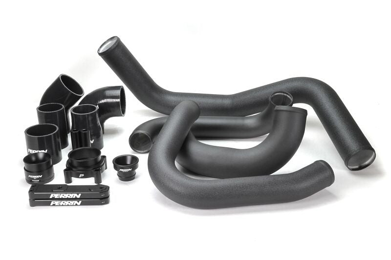 PERRIN 22-25 Subaru WRX Front Mount Intercooler Boost Tube Kit - Black - 2022-2026 Subaru WRX
