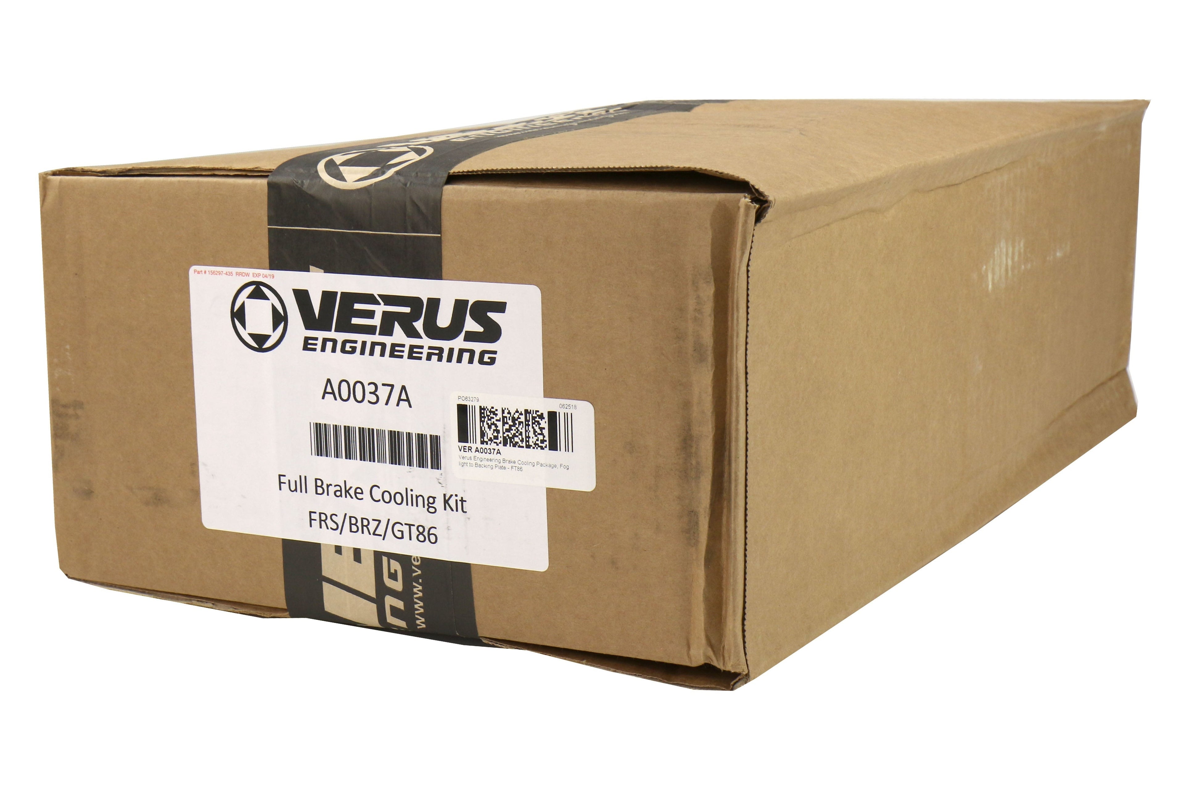 Verus Engineering Brake Cooling Kit - 2013-2021 Scion FR-S / Subaru BRZ / Toyota 86