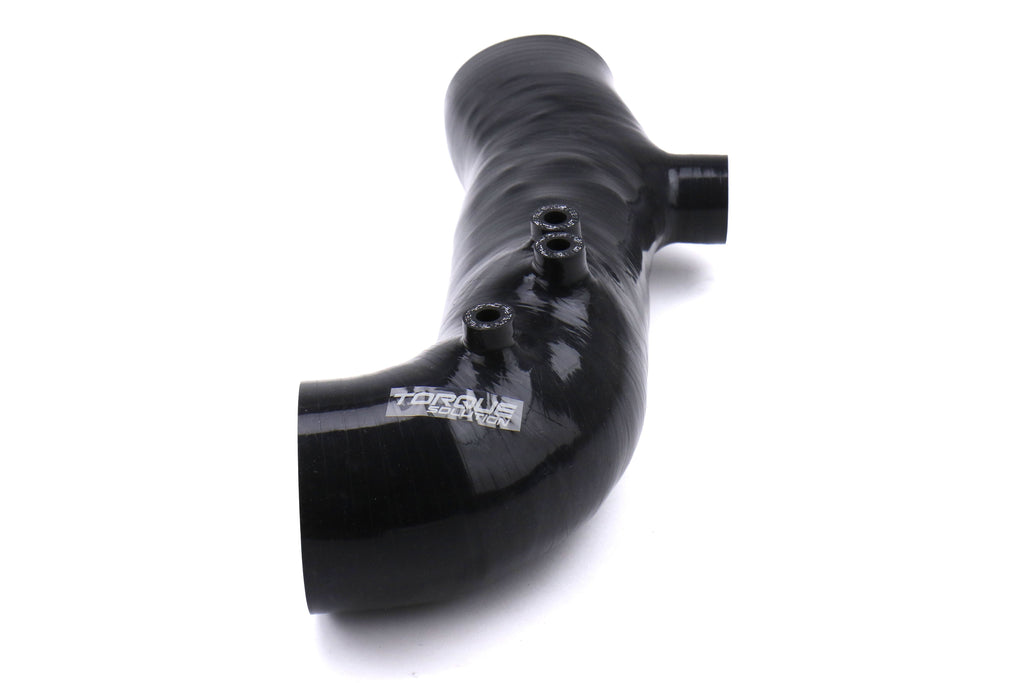 Torque Solution Turbo Inlet Hose 3in Black - 2002-2007 Subaru WRX / 2004-2021 STI / 2004-2008 Forester XT