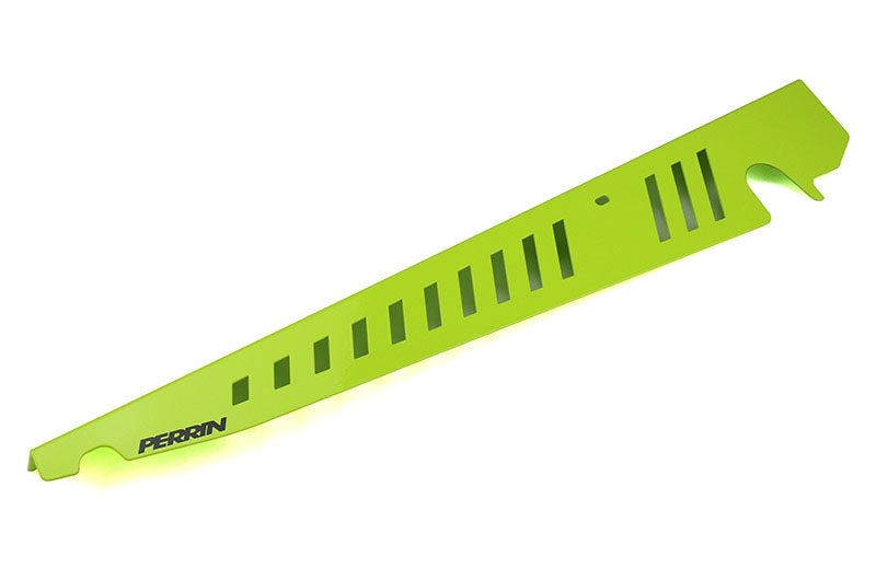PERRIN Performance Fender Shrouds Neon Yellow - 2015-2021 Subaru WRX / STI