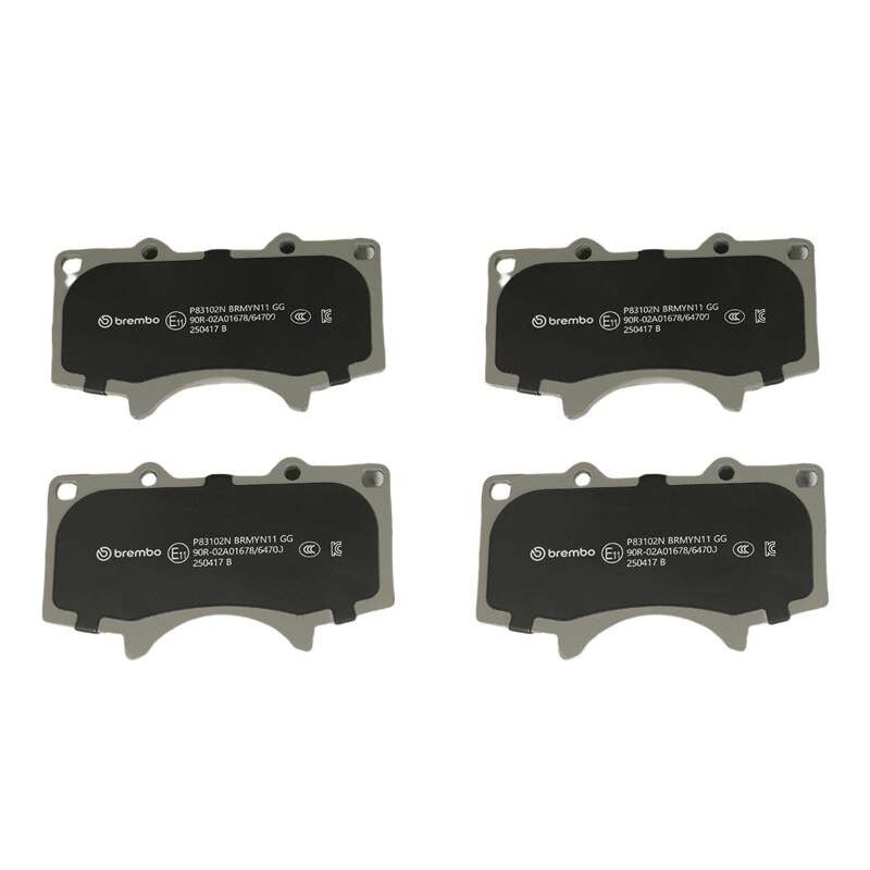 Brembo 03-24 Toyota 4Runner NAO Prime Ceramic OE Equivalent Pad - Front