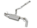 aFe Takeda 2.5in 304 SS Cat-Back Exhaust System - 2018-2019 Subaru Crosstrek H4-2.0L